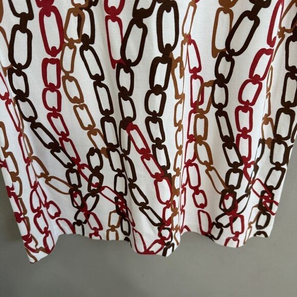 J. McLaughlin chain link shift dress size small - Picture 4 of 7